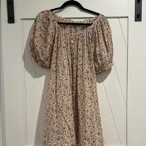 Doen JOSETTE DRESS -- WILD CLOVER FLORAL